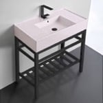 Scarabeo 5123-49-CON2-BLK Sink Finish